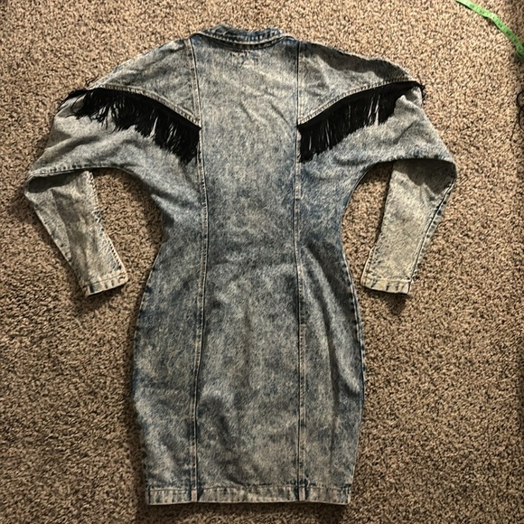 Vintage Paris Blues Cowgirl dress - Picture 6 of 9